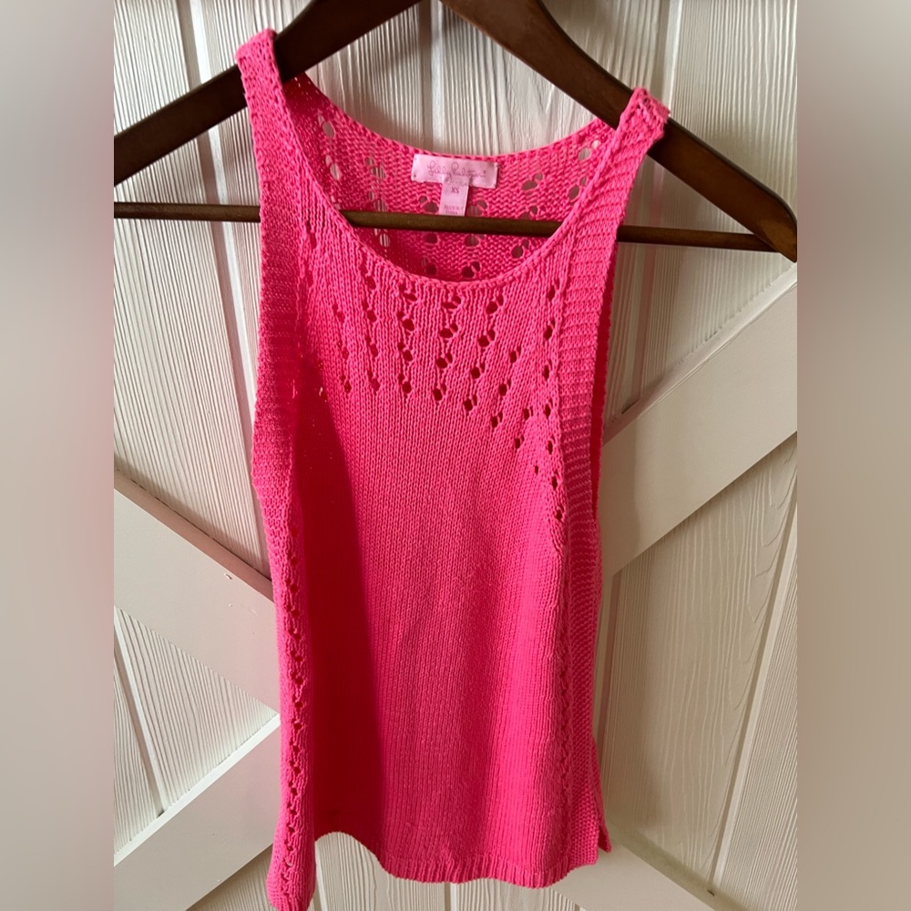 Lilly Pulitzer sweater tank